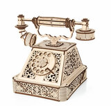 3D Houten Bouwpakket "Retro Telephone"
