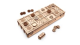 3D Houten Bouwpakket "Spellen-set Ur &amp; Senet"