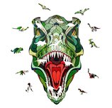 Houten Legpuzzel "T-Rex"
