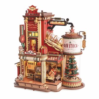 3D Houten Bouwpakket &quot;Dream Gift Factory&quot;
