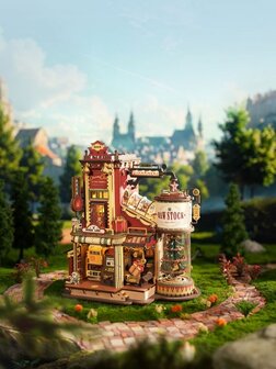 3D Houten Bouwpakket &quot;Dream Gift Factory&quot;