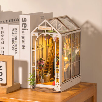 Boekensteun Bouwpakket &quot;Garden House&quot;