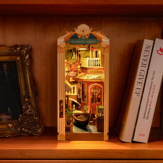 Boekensteun Bouwpakket &quot;Romantic Venice&quot;