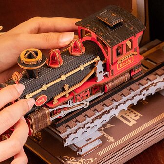 Boekensteun Bouwpakket &quot;Century Train&quot;