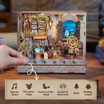 3D Houten Bouwpakket &quot;Magic Shop&quot;