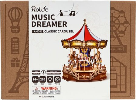 Muziekdoos &quot;Classic Carousel&quot;