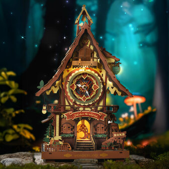 3D Houten Bouwpakket &quot;koekoeksklok&quot;