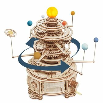 3D Houten Bouwpakket "Solar System"