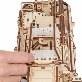 3D Houten Bouwpakket "Maaidorser / Grain Harvesting Combine"