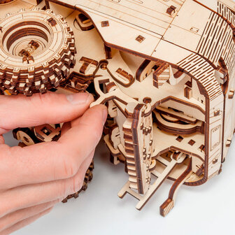 3D Houten Bouwpakket "Maaidorser / Grain Harvesting Combine"