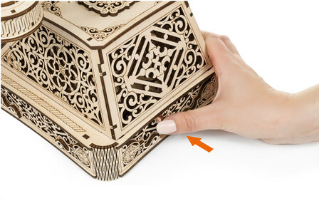 3D Houten Bouwpakket "Retro Telephone"