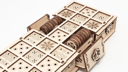 3D Houten Bouwpakket "Spellen-set Ur &amp; Senet"
