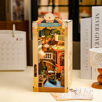 Boekensteun Bouwpakket "Romantic Venice"