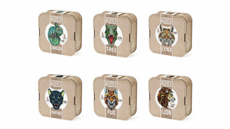 Houten Legpuzzel "Kameleon"