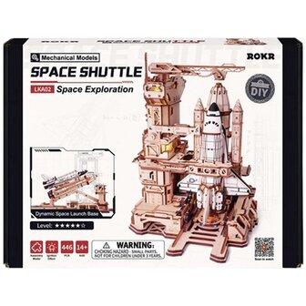 3D Houten Bouwpakket "Robotime Space Shuttle LKA02"
