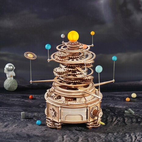 3D Houten Bouwpakket "Solar System"