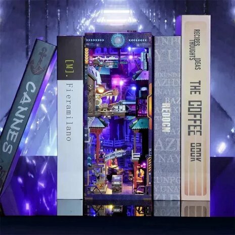 Boekensteun Bouwpakket "Cyber City"