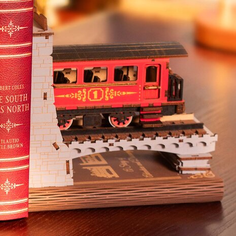Boekensteun Bouwpakket "Century Train"
