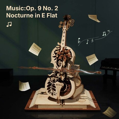 Muziekdoos "Magic Cello"