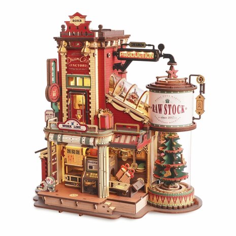 3D Houten Bouwpakket "Dream Gift Factory"