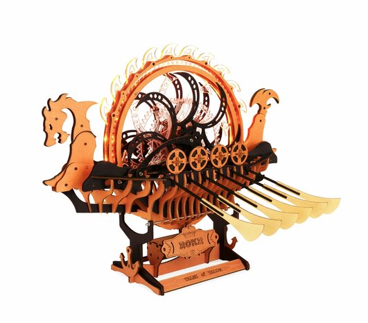 3D Houten Bouwpakket "Viking Dragon Ship"