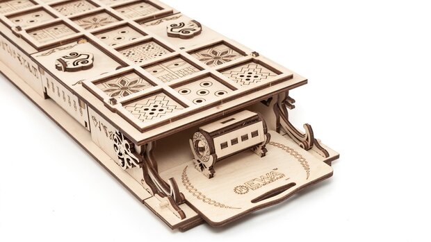 3D Houten Bouwpakket "Spellen-set Ur & Senet"