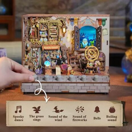 3D Houten Bouwpakket "Magic Shop"